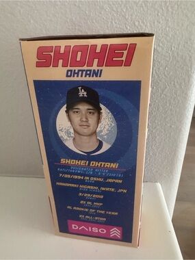 Shohei Ohtani Collectible Box - Blue